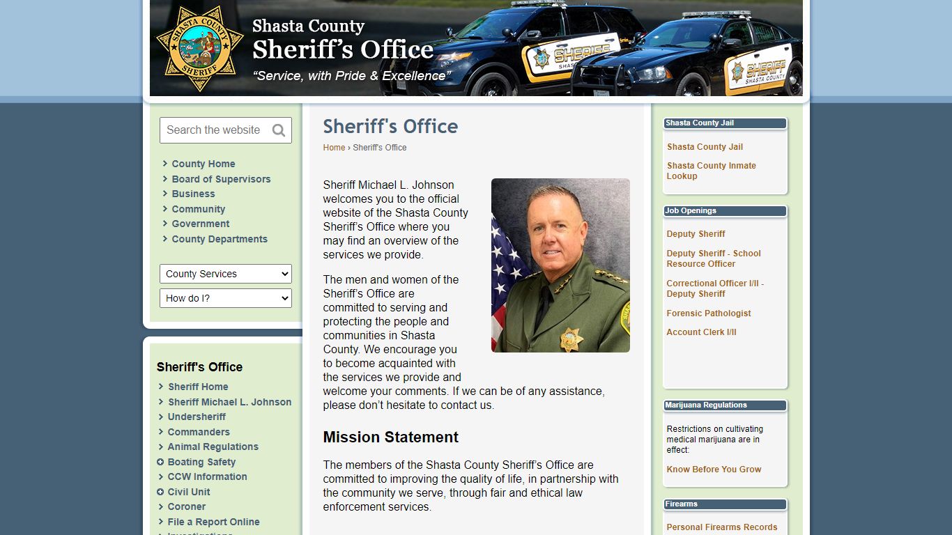 Shasta County Sheriff